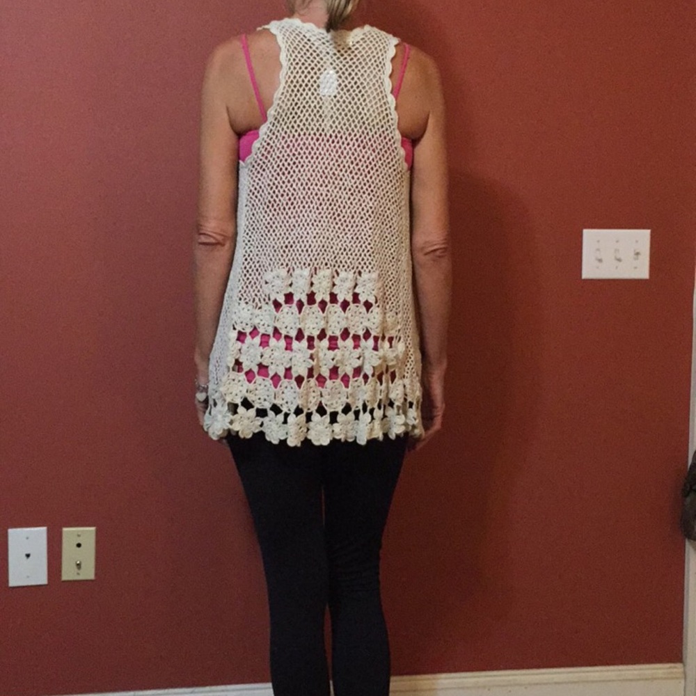 Crochet vest
